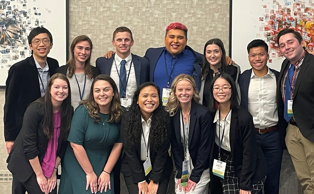 2022–2023 ACCP National Student Network Advisory Committee at the 2022 Global Conference.